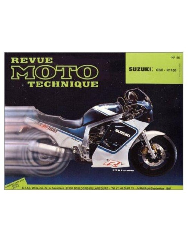 RTM GSX-R 1100 1986 - 1988
