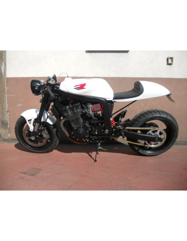 GSXR 1100 Cafe racer blanc