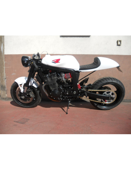 GSXR 1100 Cafe racer blanc