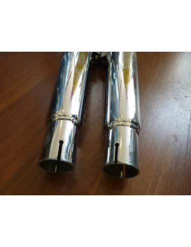 Silencieux acier megaphone, 51 mm