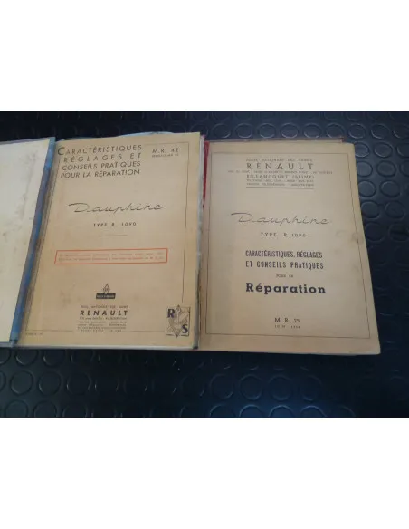Documents Renault Dauphine