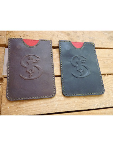 Porte carte Cuir de Satyre