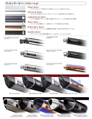 Silencieux carbone Yoshimura Kawasaki ZX14R (12-18)