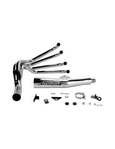 Échappement Mégaphone noir Kawasaki Z1000J-R / 1100 Gpz