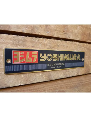 Plaque Yoshimura R & D  - 2