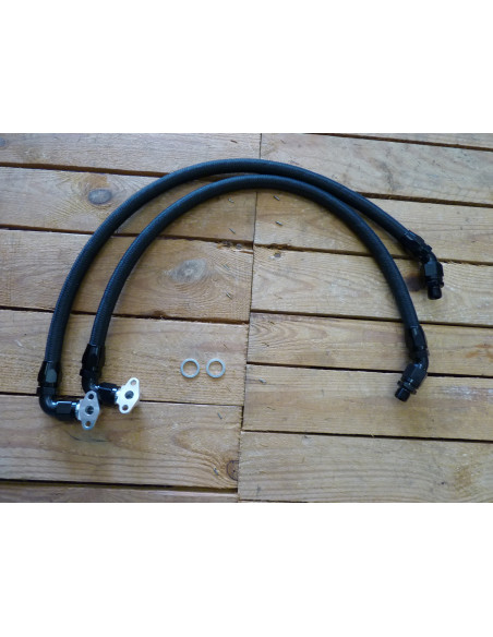 Bride et durites tissu GSXR 750/1100  - 1