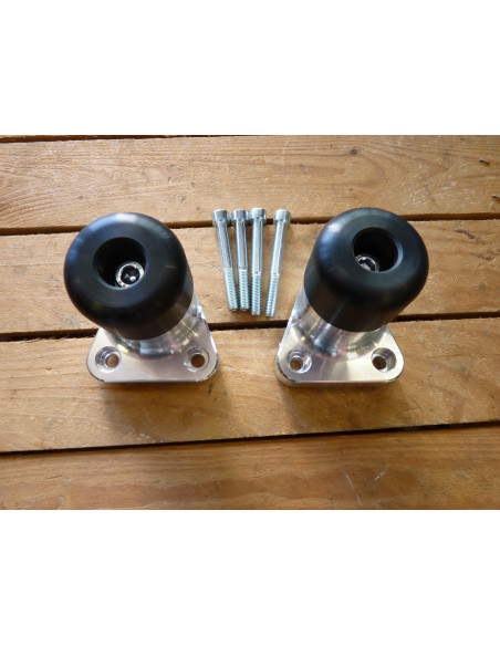 Roulettes alu/teflon Vmax 1200  - 2