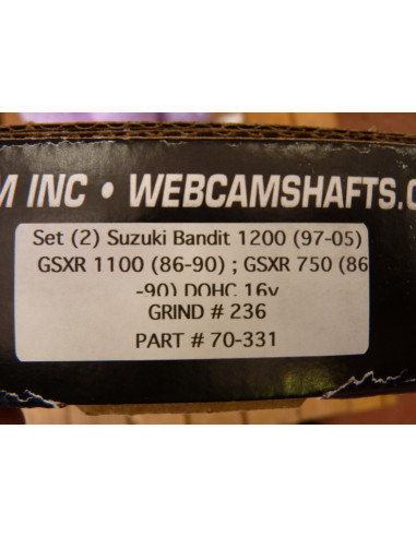 Paire AAC Webcam GSXR 750-1100 85-90  - 2