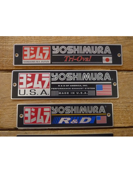Plaques de silencieux Yoshimura  - 3