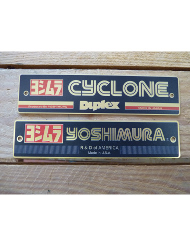 Plaques de silencieux Yoshimura  - 4