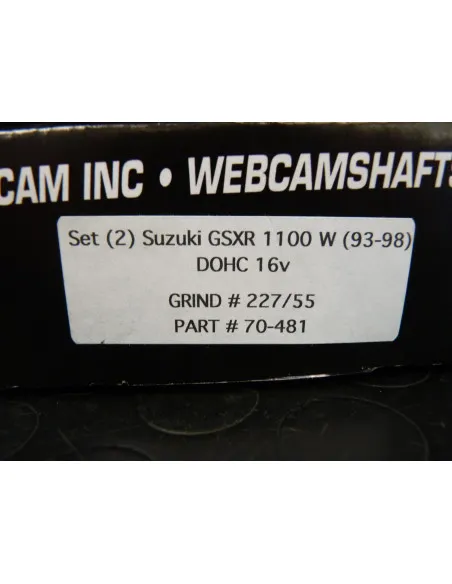 Arbres à cames Webcam GSXR 1100 93-95  - 3