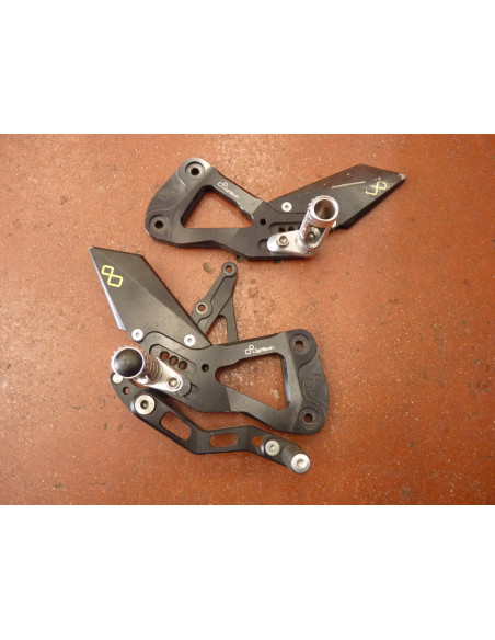 Commandes reculées Lightech GSXR 1000 17-22  - 1