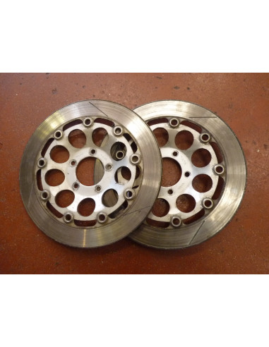 Paire de disques GSXR 1100 89-92  - 1