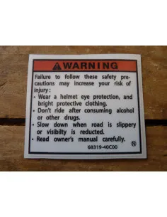 Adesivo di avvertenza  - 3 2