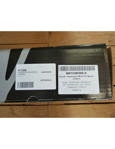 Kit pistons Wossner GSXR 1300 08-20  - 1