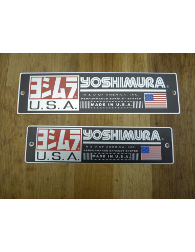 Plaque Yoshimura R&D  - 1