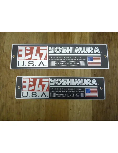 Plaque Yoshimura R&D  - 1