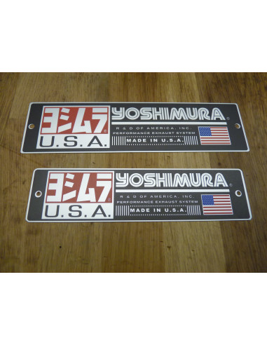 Plaque Yoshimura R&D  - 2