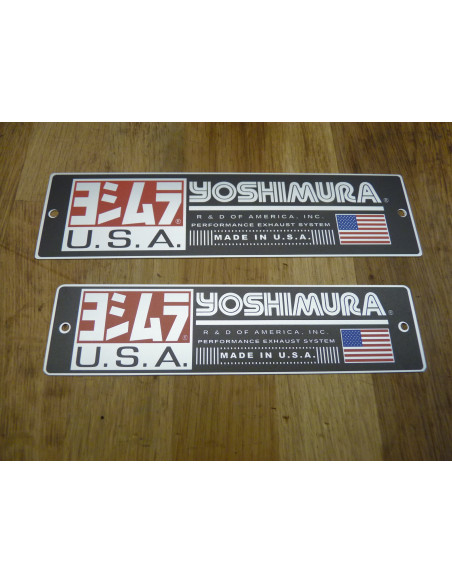 Plaque Yoshimura R&D  - 2