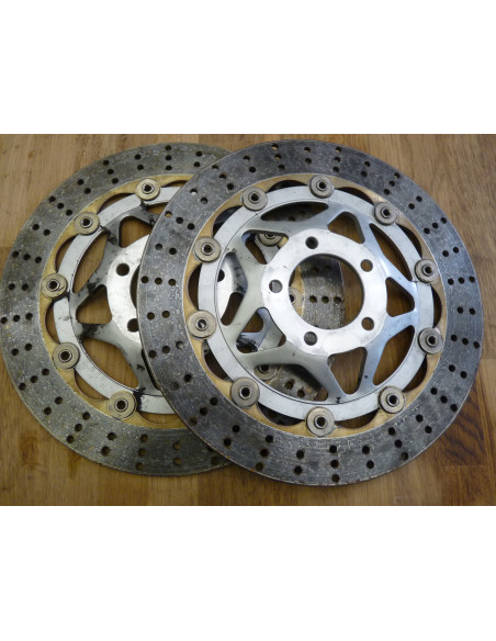 Paire de disques GSXR 750-1100 88-95  - 2
