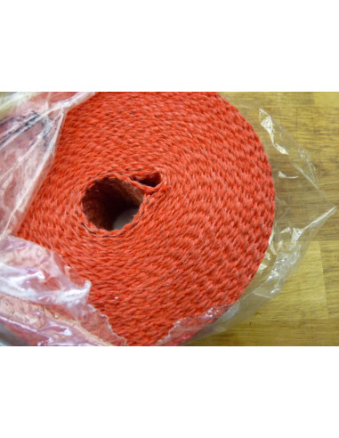 Bande thermo bleu - rouge echappement  - 4