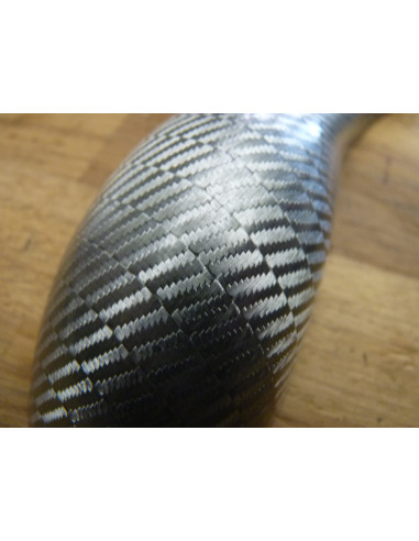 Paire de rétroviseurs en fibre d'aluminium  - 4