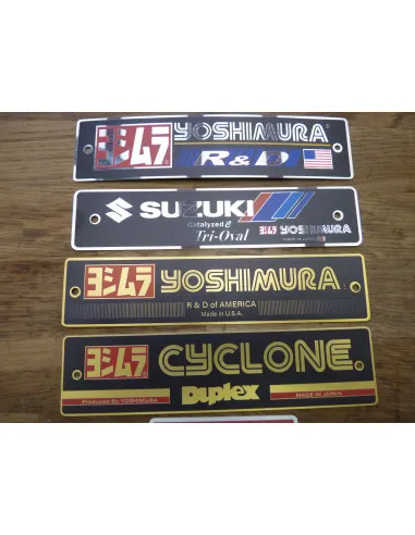 Yoshimura silencer plates  - 7