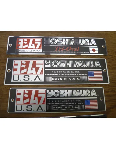 Yoshimura silencer plates  - 8