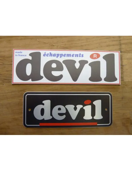Plaques Devil  - 2