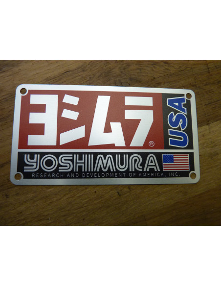Plaque Yoshimura USA  - 1