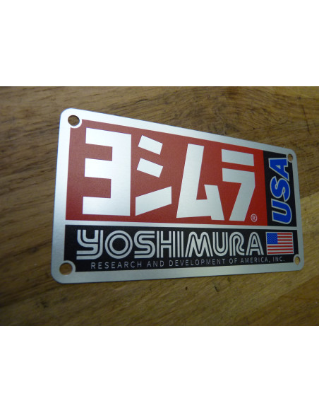 Plaque Yoshimura USA  - 2