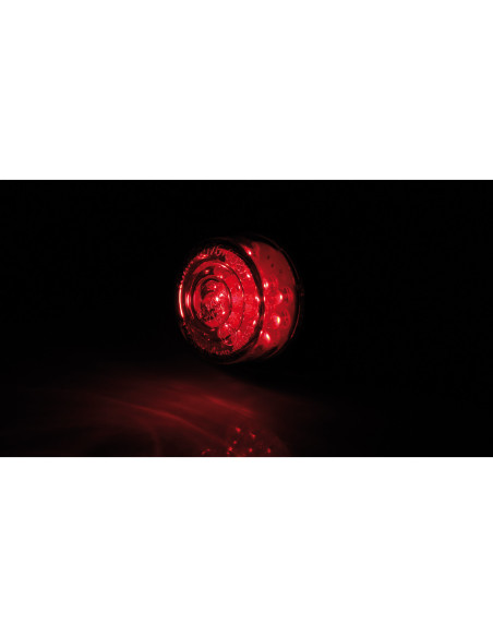 Feu rouge rond à diodes  - 3
