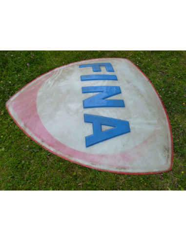 Enseigne FINA  - 1