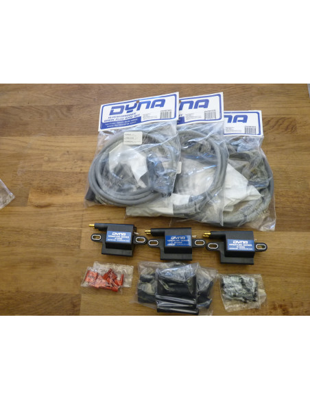 BOBINES ALLUMAGE DYNA + CÂBLES KAWASAKI 1300 Z  - 2