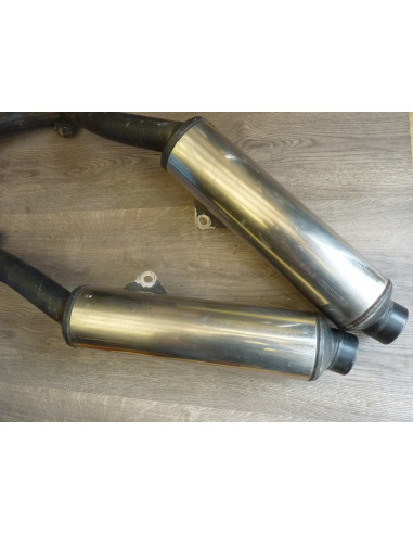 Paire de silencieux GSXR 750-89  - 1