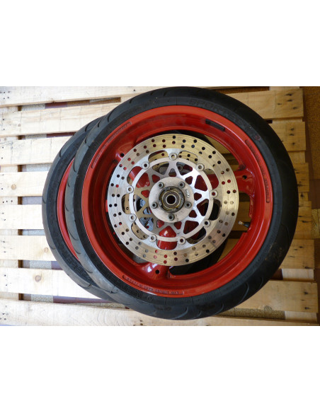 Paire de jantes GSXR 750-1100 88-92  - 3
