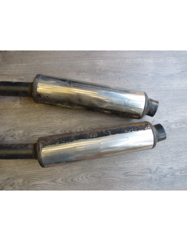 Paire de silencieux GSXR 750-89  - 1