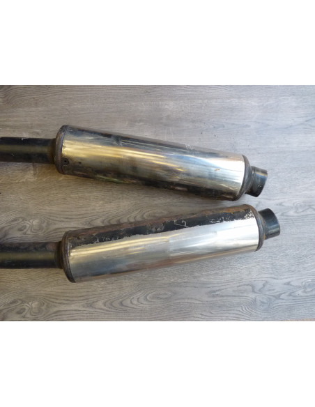 Paire de silencieux GSXR 750-89  - 1