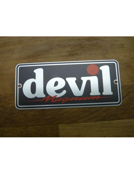 Plaque Devil Magnum  - 1