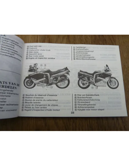 Manuel du propriétaire GSXR 750-1100 88-89  - 3