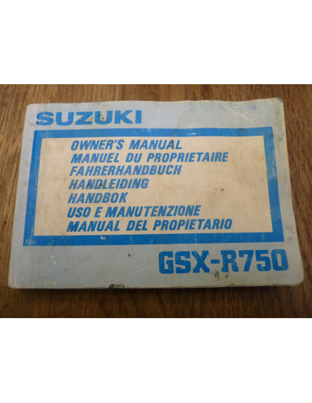 Manuel du propriétaire GSXR 750-1100 88-89  - 4