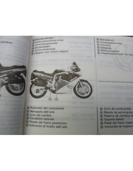 Manuel du propriétaire GSXR 750-1100 88-89  - 6
