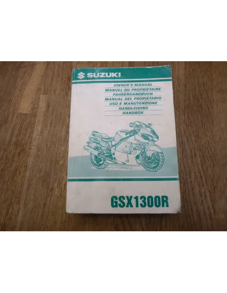 Manuel du propriétaire GSXR 1300 99-05  - 2