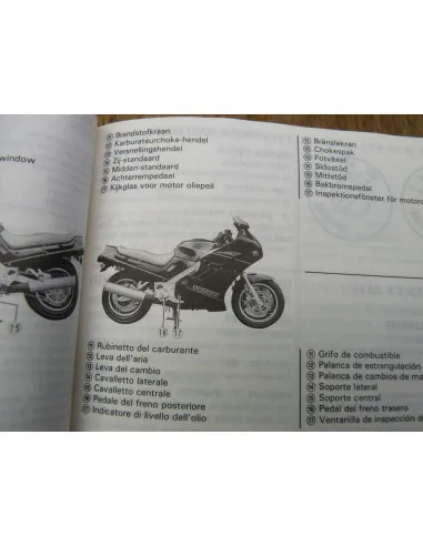 Manuel du propriétaire GSXF 1100  - 3