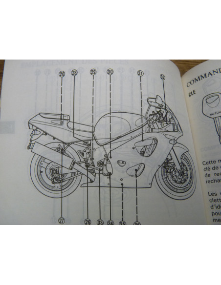 Manuel du propriétaire GSXR 600 96-99  - 3