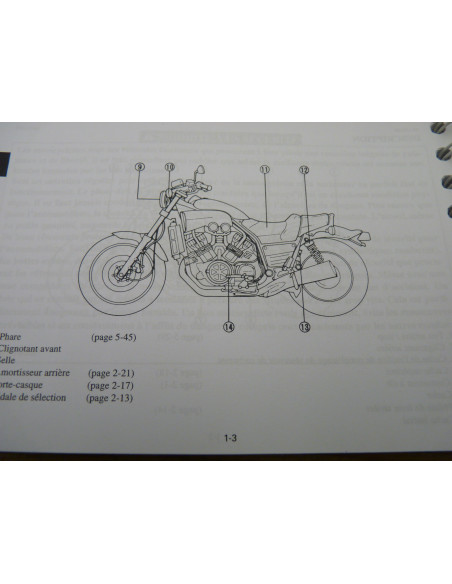 Manuel du propriétaire Vmax 1200  - 3