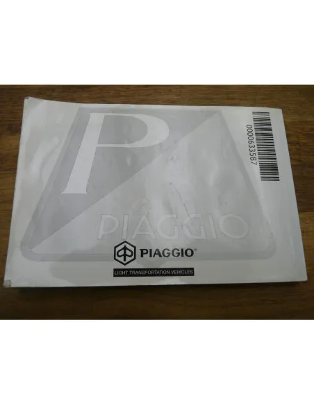 Carnet de garantie Piaggio  - 2