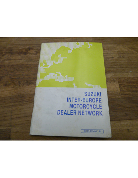 Livret Europe Suzuki  - 2