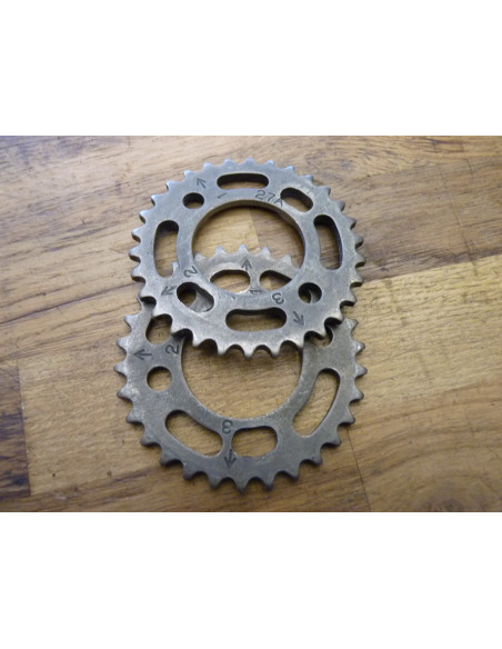 Pignons AAC réglables GSXR 1100 89-90  - 1