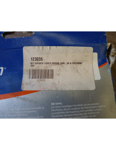 Disques lisses DR 650 88-14  - 1